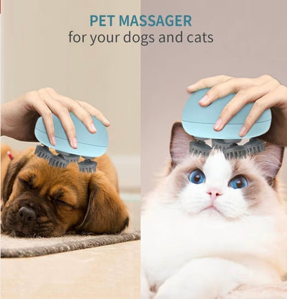 3D Electric Full Body & Scalp Massager | Portable Waterproof Stress Relief Tool