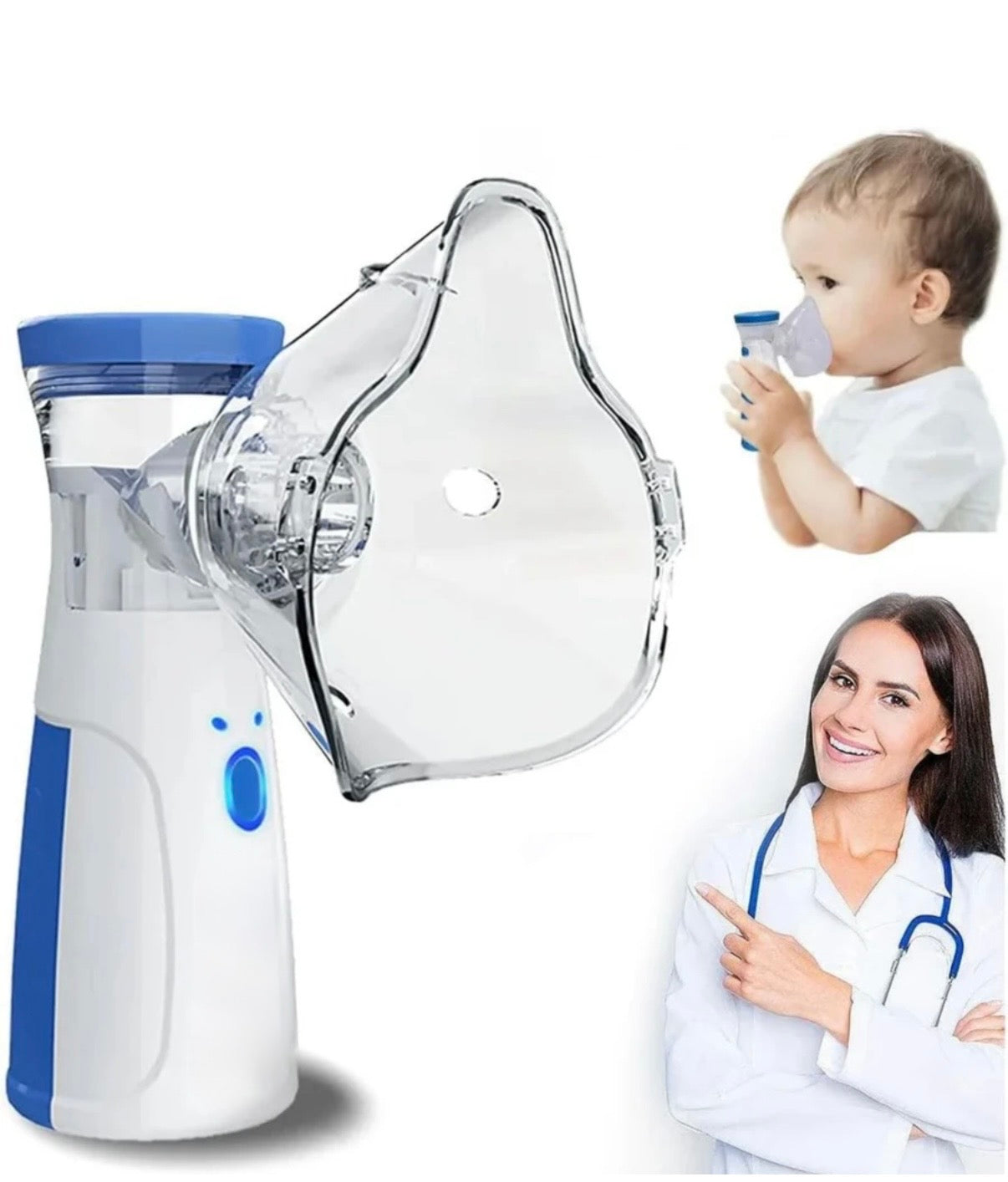 Portable Steam Inhaler Machine for Breathing Relief & Wellness