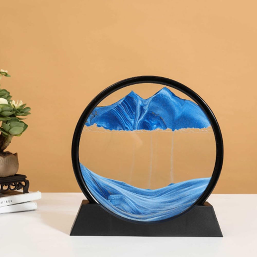 Moving Sand Art Frame – 3D Flowing Sand Landscape Decor