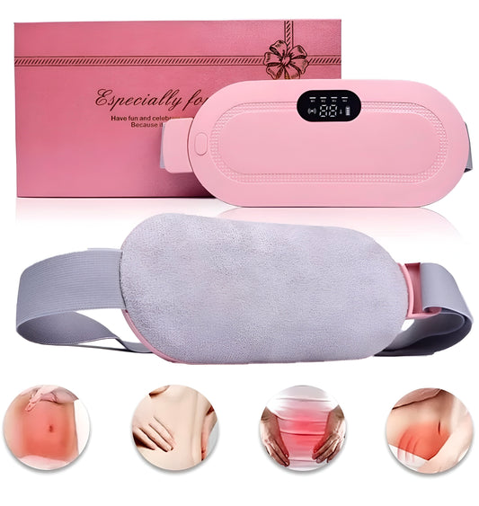 CozyCramp Relief: The Cordless Smart Heating & Massage Belt