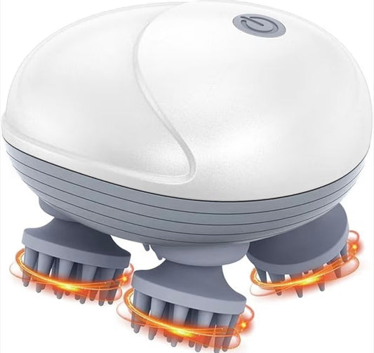 3D Electric Full Body & Scalp Massager | Portable Waterproof Stress Relief Tool