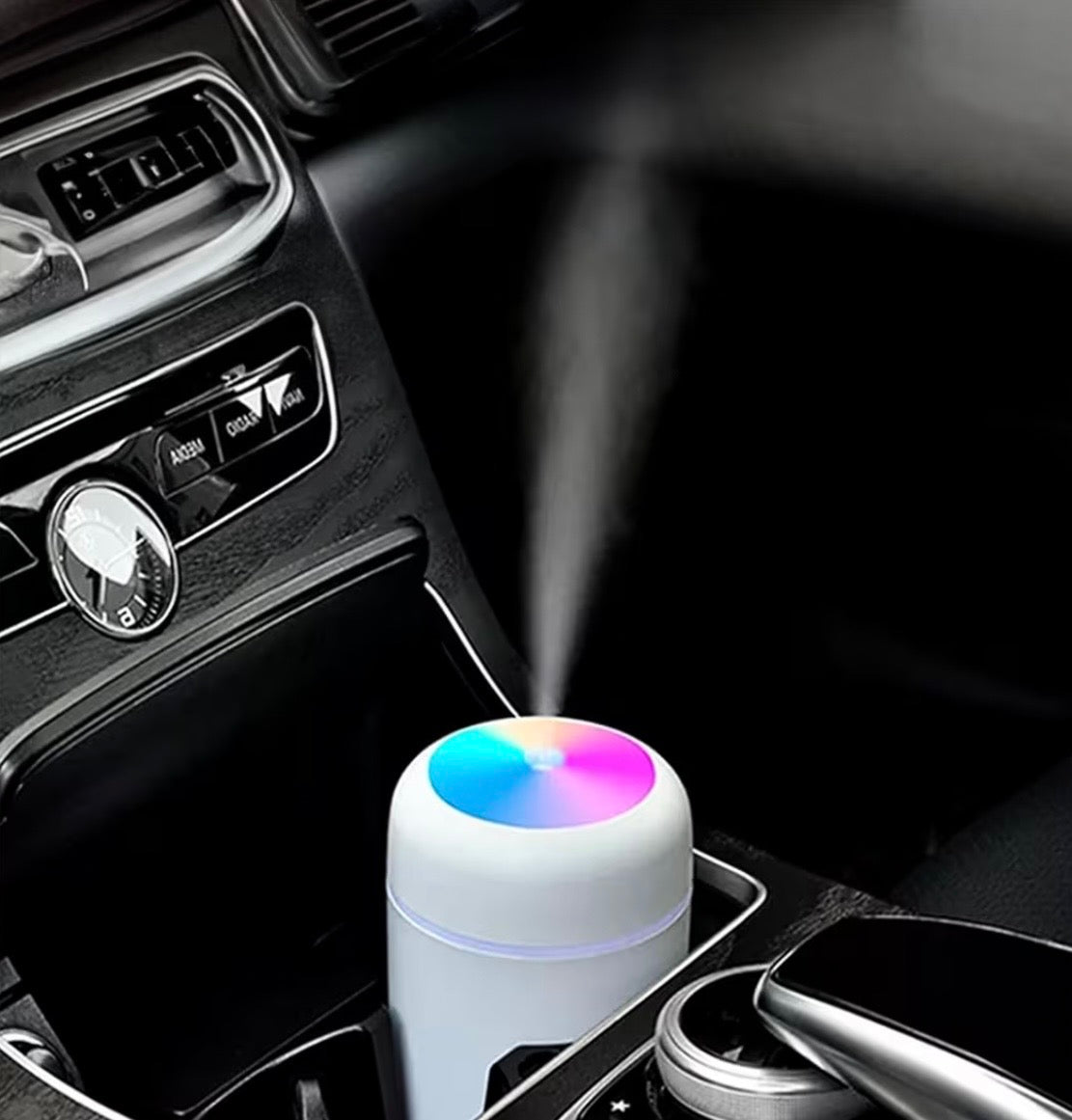Ultrasonic Cool Mist Humidifier with LED Night Light | Silent Air Moisturizer for Home & Office