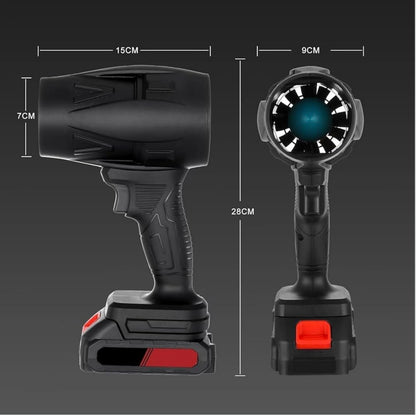 48V Cordless Electric Jet Fan – Ultra-Powerful High-Velocity Portable Turbo Blower