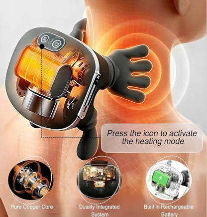 Neck & Shoulder Massager – Electric Pain Relief Device