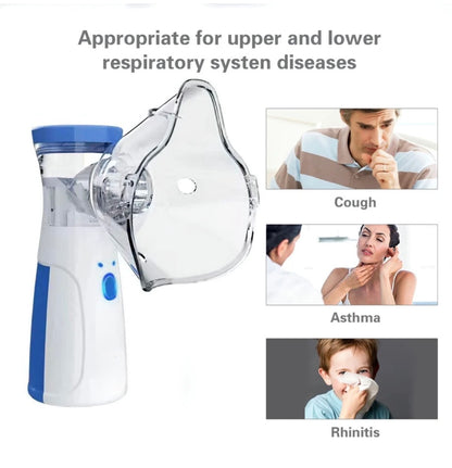 Portable Steam Inhaler Machine for Breathing Relief & Wellness