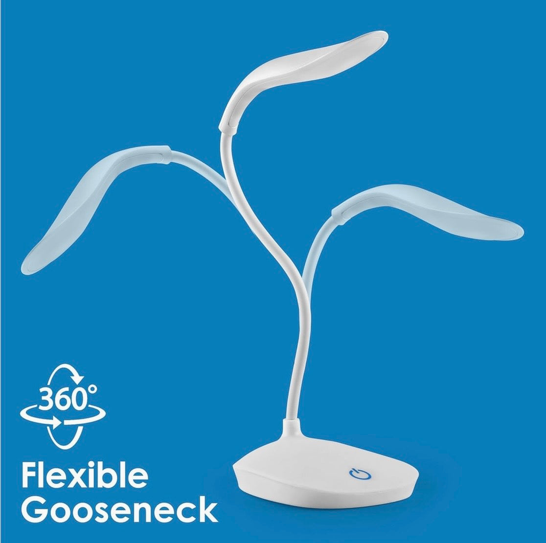 AuraLight: Minimalist Flexible LED Desk Lamp – USB Powered & Eye-Friendly