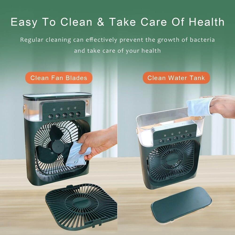 Portable Air Cooler Fan with Water Tank