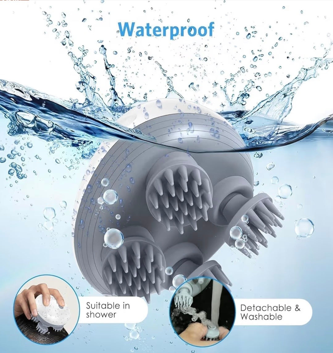 3D Electric Full Body & Scalp Massager | Portable Waterproof Stress Relief Tool
