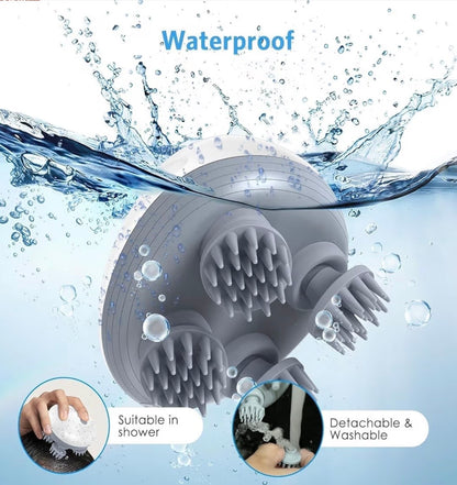 3D Electric Full Body & Scalp Massager | Portable Waterproof Stress Relief Tool