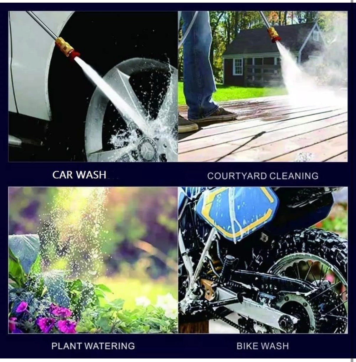 MZ Cordless High-Pressure Washer Gun