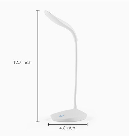 AuraLight: Minimalist Flexible LED Desk Lamp – USB Powered & Eye-Friendly