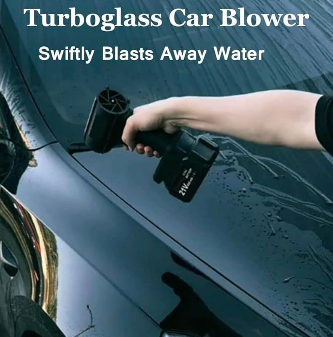 48V Cordless Electric Jet Fan – Ultra-Powerful High-Velocity Portable Turbo Blower