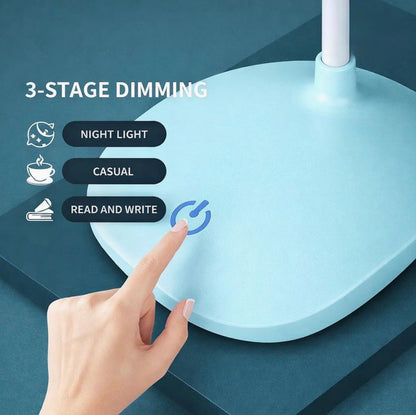 AuraLight: Minimalist Flexible LED Desk Lamp – USB Powered & Eye-Friendly