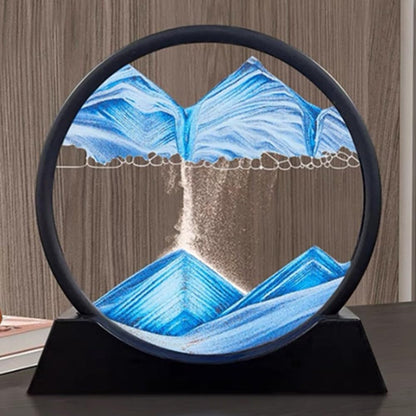Moving Sand Art Frame – 3D Flowing Sand Landscape Decor