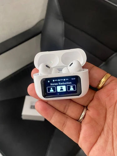 Bluetooth wireless earpod with display